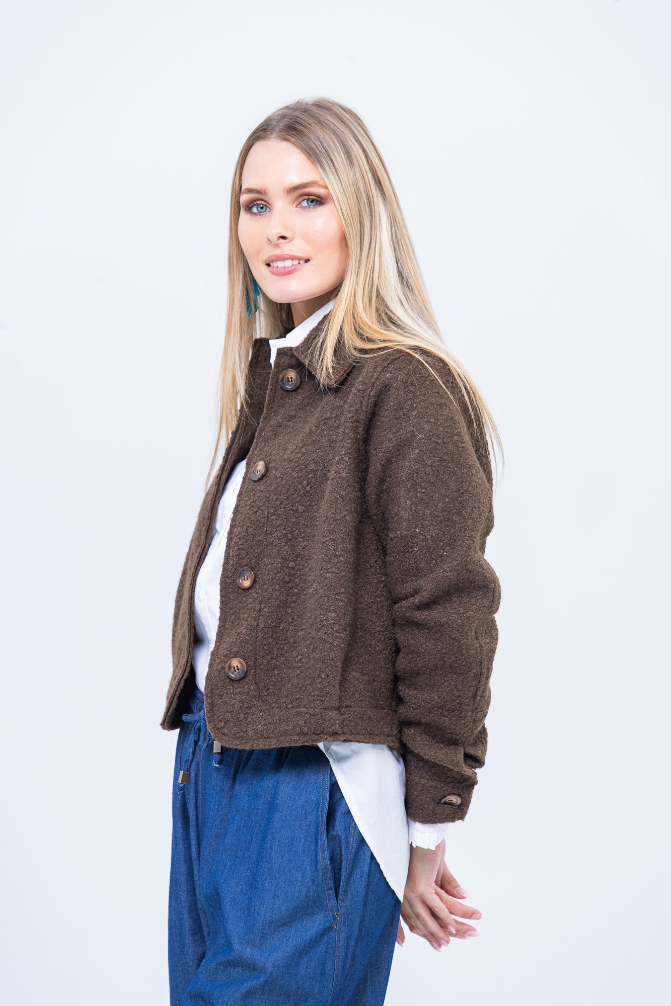 Faye Jacket - Chocolate
