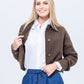 Faye Jacket - Chocolate