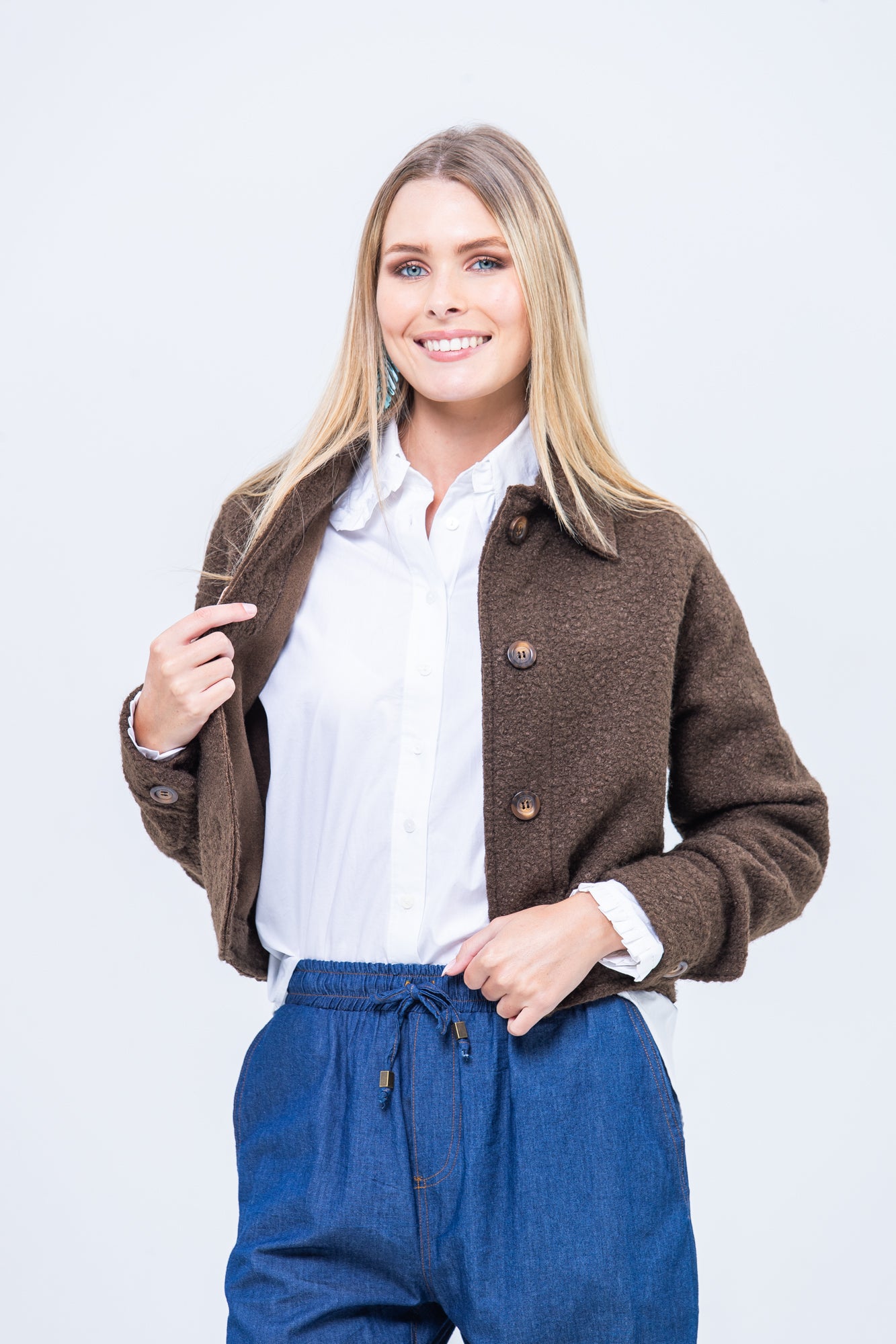 Faye Jacket - Chocolate