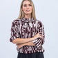 Isadora Knit - Burgundy and Creme