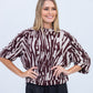 Isadora Knit - Burgundy and Creme