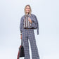 Harper Long Sleeve Shirt - Chocolate and Creme Stripe