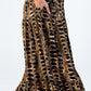 Marbella Tiered Skirt - Animal Print