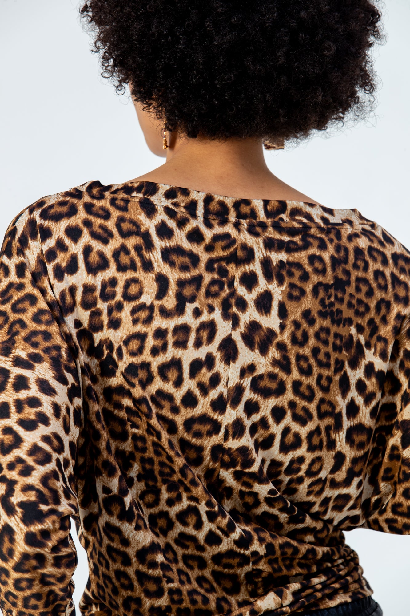 Siena Top - Brown Animal Print