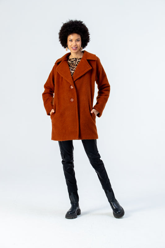 Tuscany Winter Coat - Brown