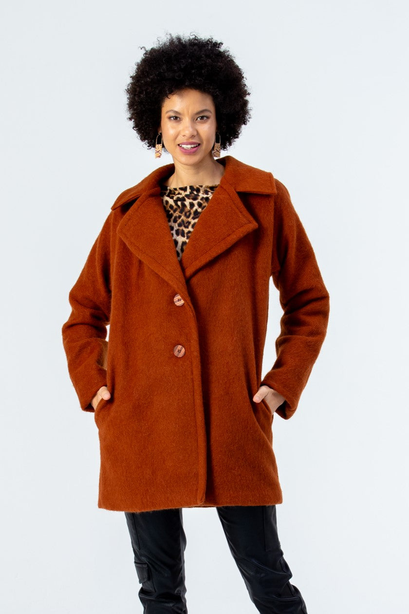 Tuscany Winter Coat - Brown