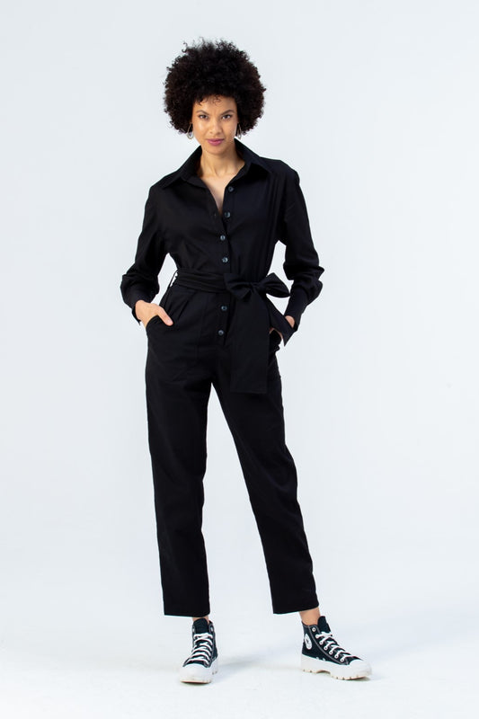 Malibu Winter Jumpsuit - Black