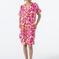 Electra Kaftan - Pink and Green