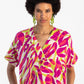 Electra Kaftan - Pink and Green