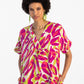 Electra Kaftan - Pink and Green