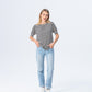 Aspen Summer T-shirt - Black & White Stripe