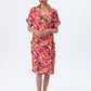 Aruba Dress - Pink Abstract