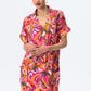 Aruba Dress - Pink Abstract