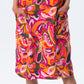 Aruba Dress - Pink Abstract