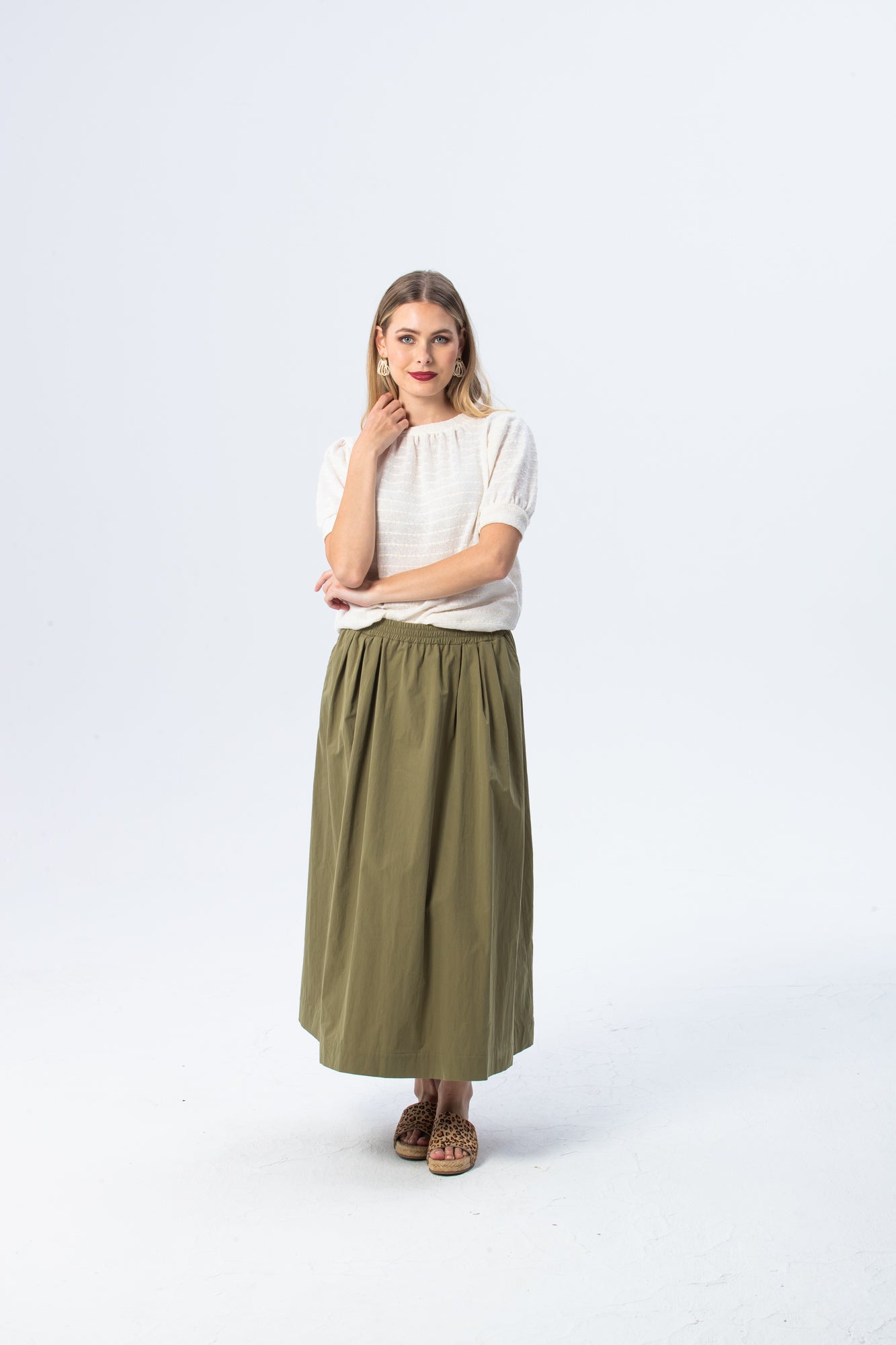 Sorrento skirt - Khaki