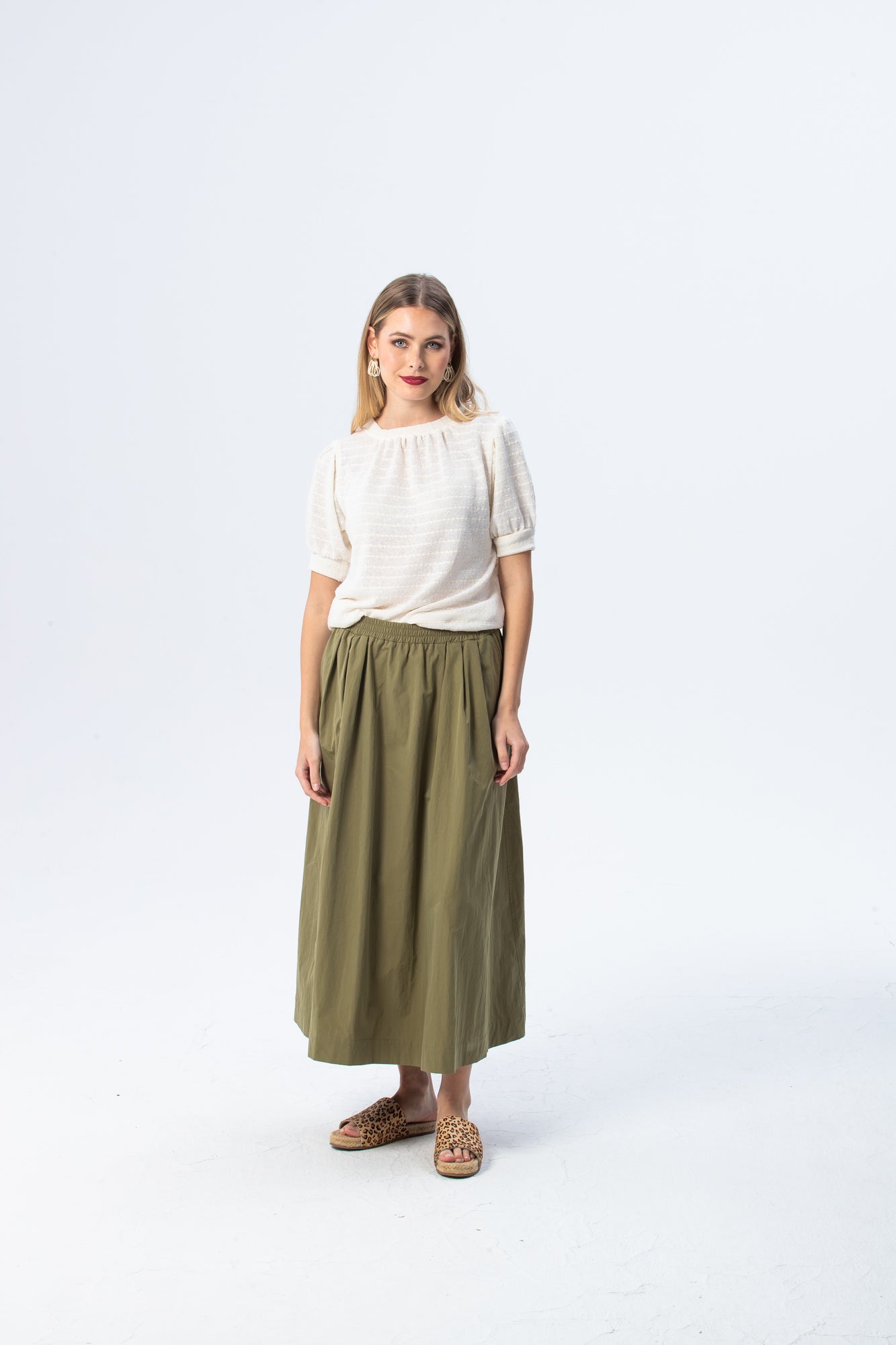 Sorrento skirt - Khaki