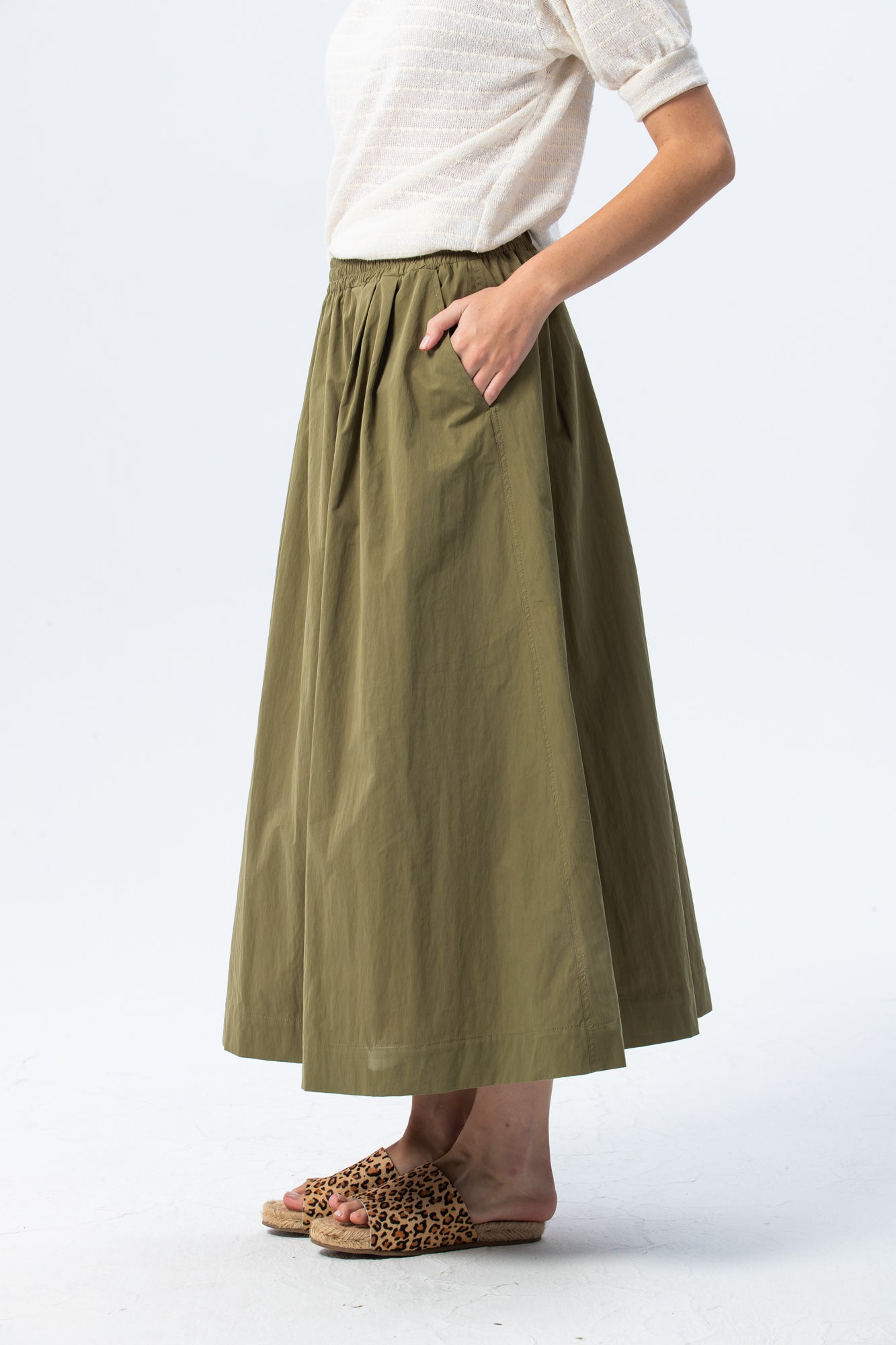 Sorrento skirt - Khaki