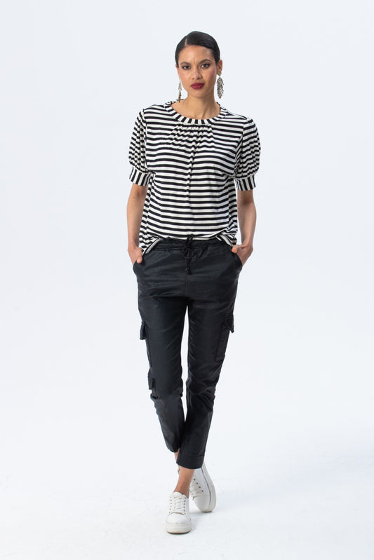 Boston Cargo Pants - Black (PU)
