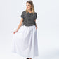 Sorrento skirt - white