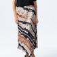Paris A line Skirt - Creme & Black