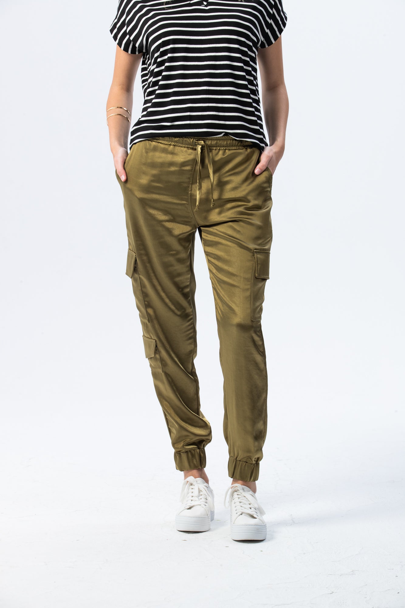 Boston Cargo Pants - Olive