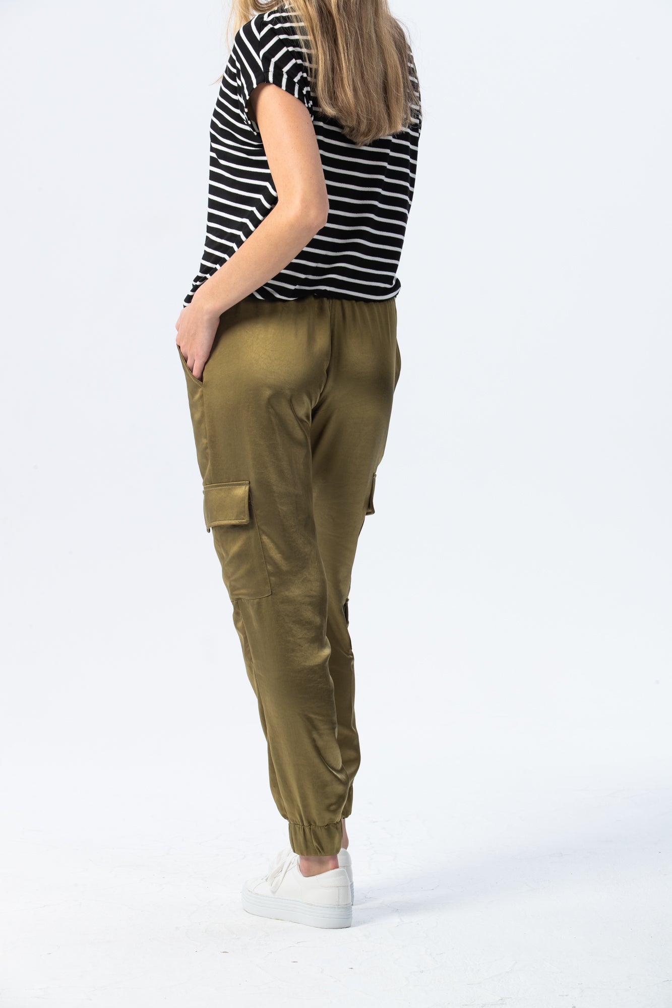 Boston Cargo Pants - Olive