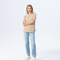 Aspen Summer T-shirt - Creme & White Stripe