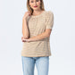 Aspen Summer T-shirt - Creme & White Stripe