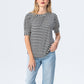 Aspen Summer T-shirt - Black & White Stripe
