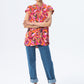 Cassis Shirt - Pink Abstract