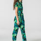 Malibu Jumpsuit - Tropical Forest