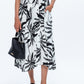 Cabo Dress - Black and White