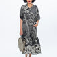 Donna Dress - Black and Creme