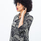 Donna Dress - Black and Creme