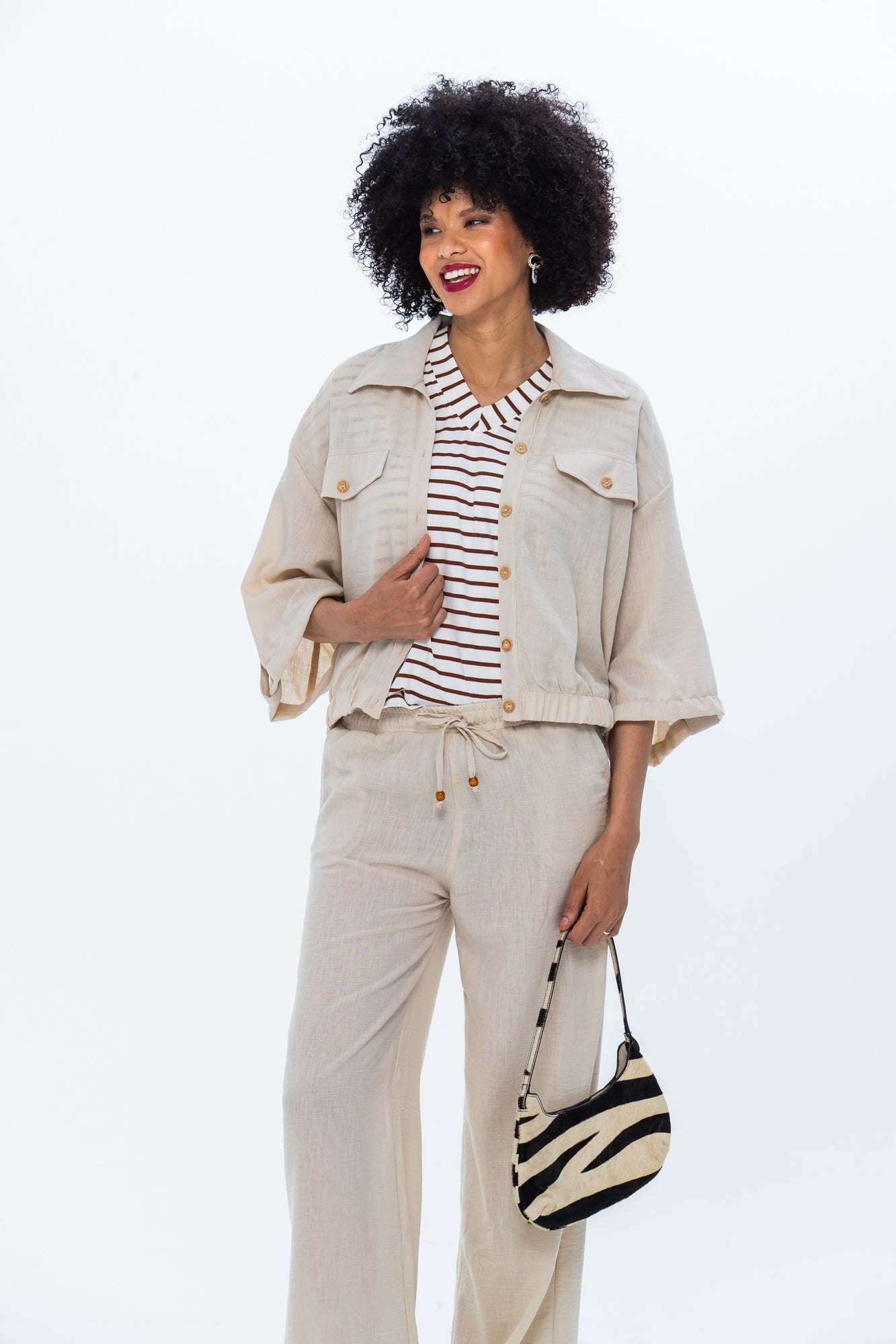 Frida Jacket - Stone