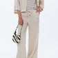 Sydney Wide Leg Pants - Stone