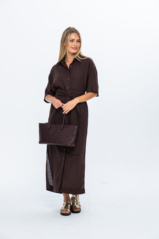 Portifino Dress - Chocolate