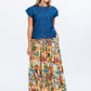 Sorrento Skirt - Pink Vespa
