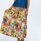 Sorrento Skirt - Pink Vespa