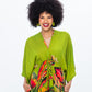 Georgia Kaftan Maxi Dress - Green Tropical