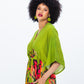 Georgia Kaftan Maxi Dress - Green Tropical