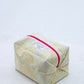 The Intentional Toiletry Bag - Yellow & White