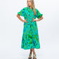 Donna Dress - Green Leaf