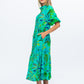Donna Dress - Green Leaf
