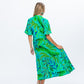 Donna Dress - Green Leaf