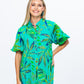 Donna Dress - Green Leaf
