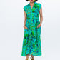 Cabo Dress - Green Leaf