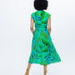 Cabo Dress - Green Leaf