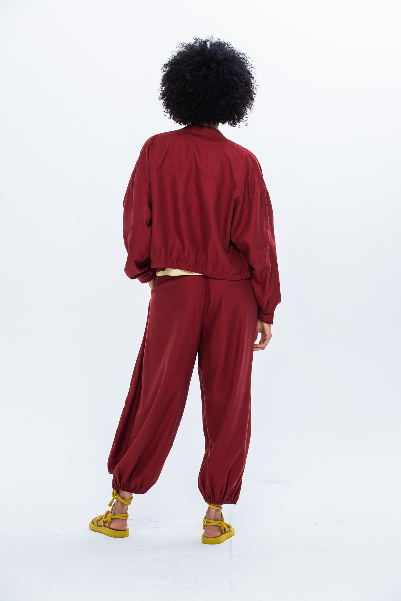 Stella Balloon Pants - Rust