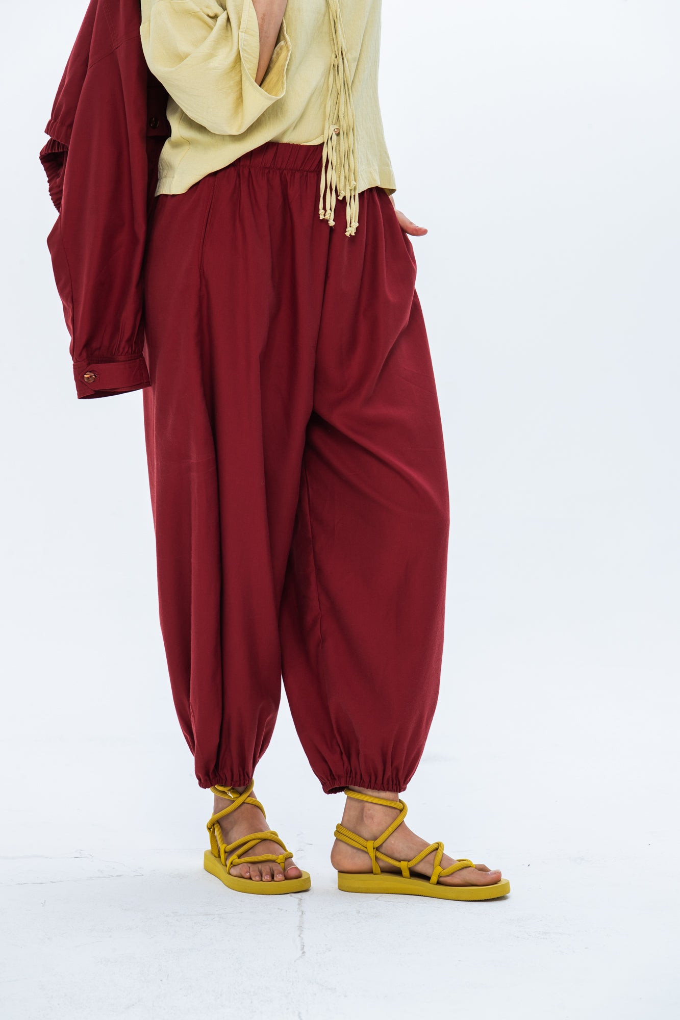 Stella Balloon Pants - Rust